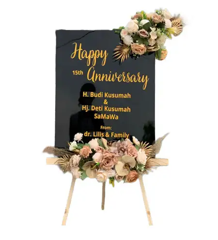 Papan Bunga Akrilik Okhika