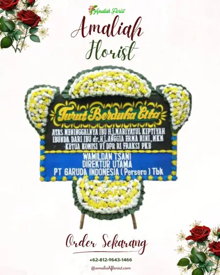 Papan Bunga Duka Okhika